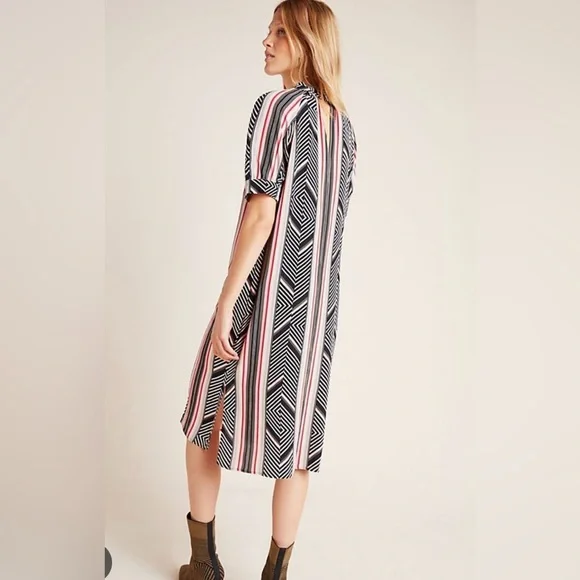 Anthropologie Mackenzie Mock Neck Tunic Dress Small - Picture 4 of 4